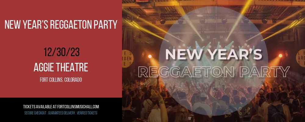 New Year's Reggaeton Party at Aggie Theatre