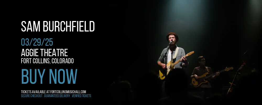 Sam Burchfield at Aggie Theatre