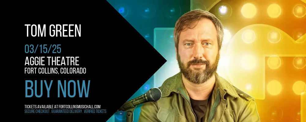 Tom Green at Aggie Theatre