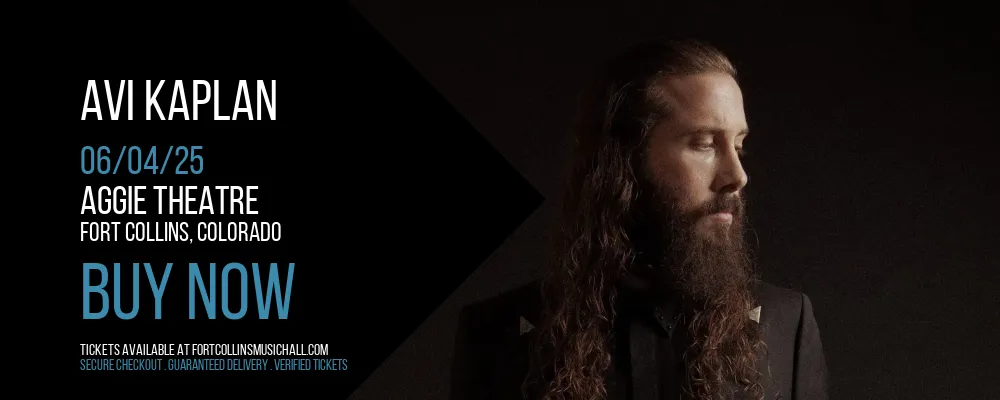 Avi Kaplan at Aggie Theatre