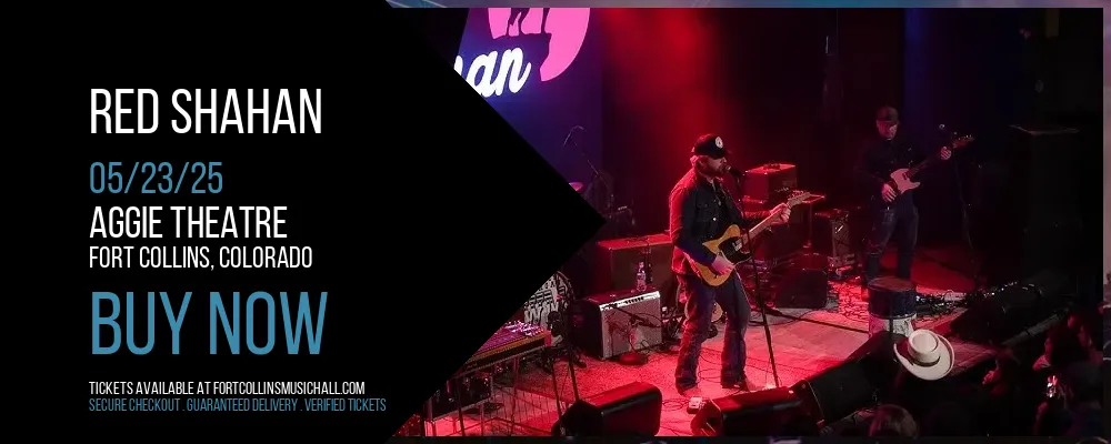 Red Shahan at Aggie Theatre